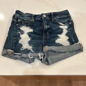 American eagle rippe denim jeans
